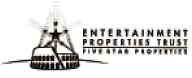 (ENTERTAINMENT PROPERTIESTRUST FIVE STAR PROPERTIES LOGO)